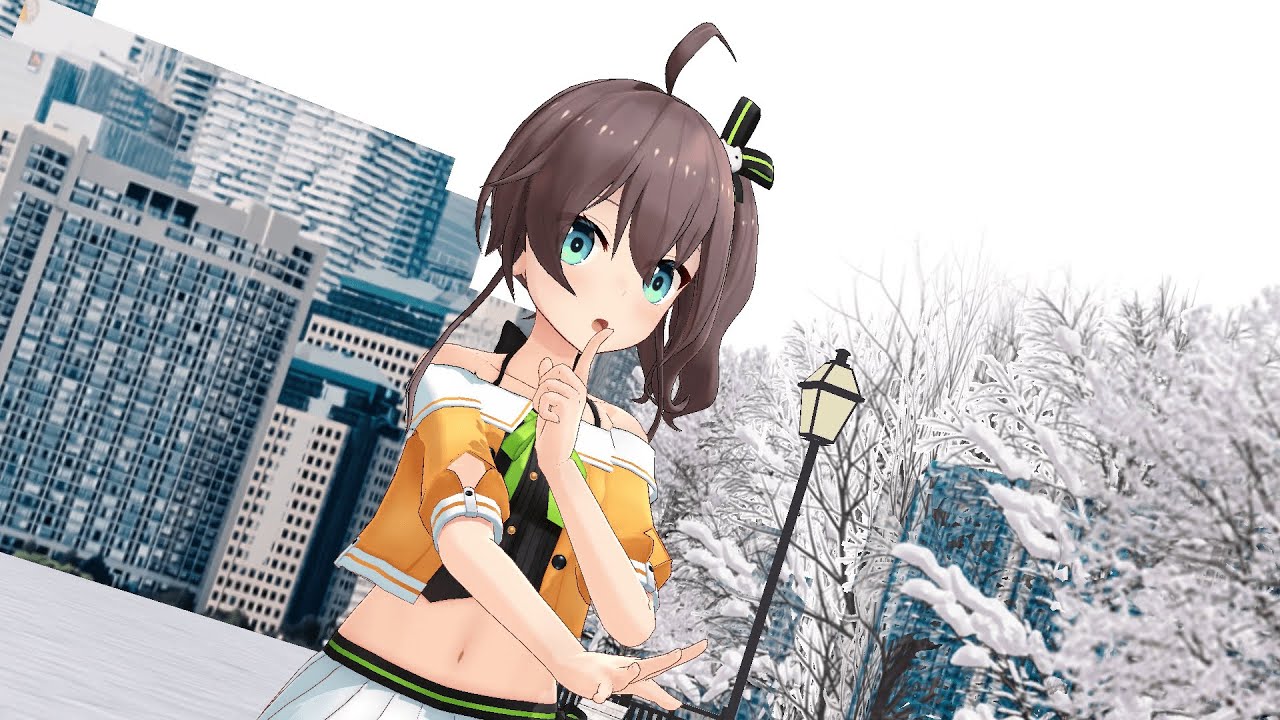 【初心者MMD】好き！雪！本気マジック 【夏色まつり】