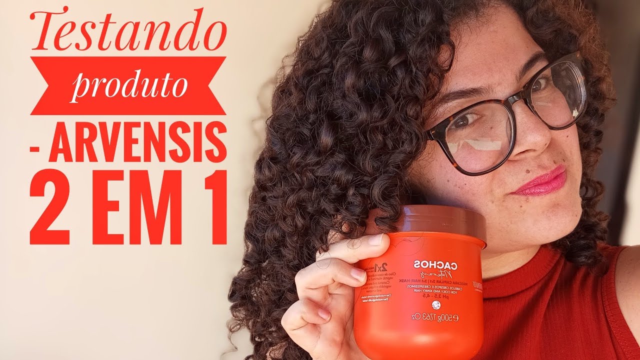 Testa e fala ✨ - Máscara 2 em 1 Arvensis Cachos Naturais ➿