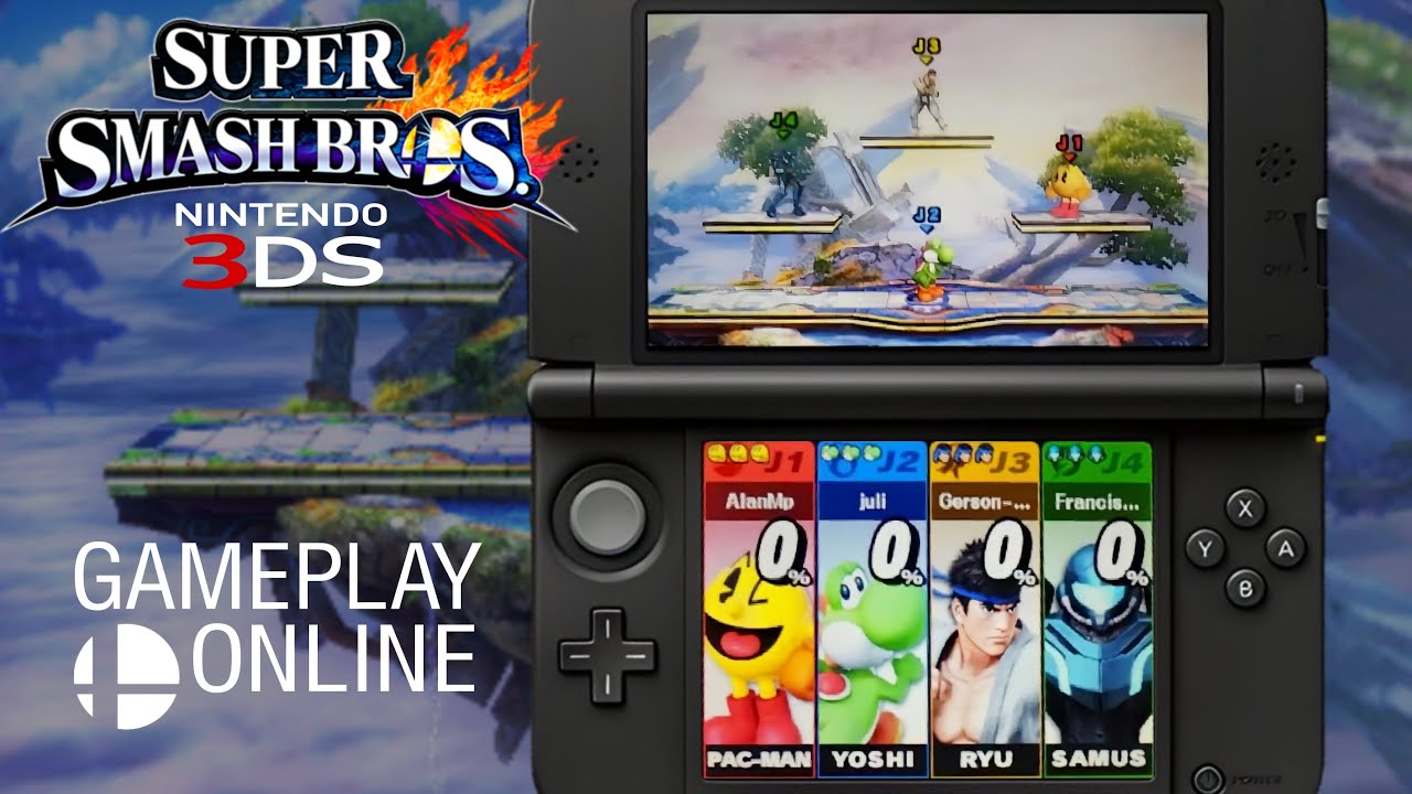 SUPER SMASH BROS 3DS ONLINE - Nintendo 3DS XL