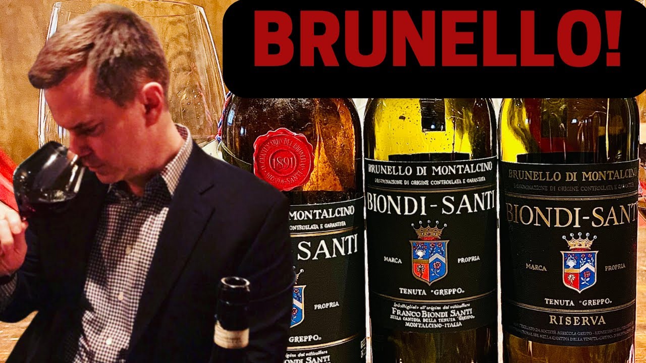 BRUNELLO DI MONTALCINO Wine & 5 Top Producers (Wine Collecting)