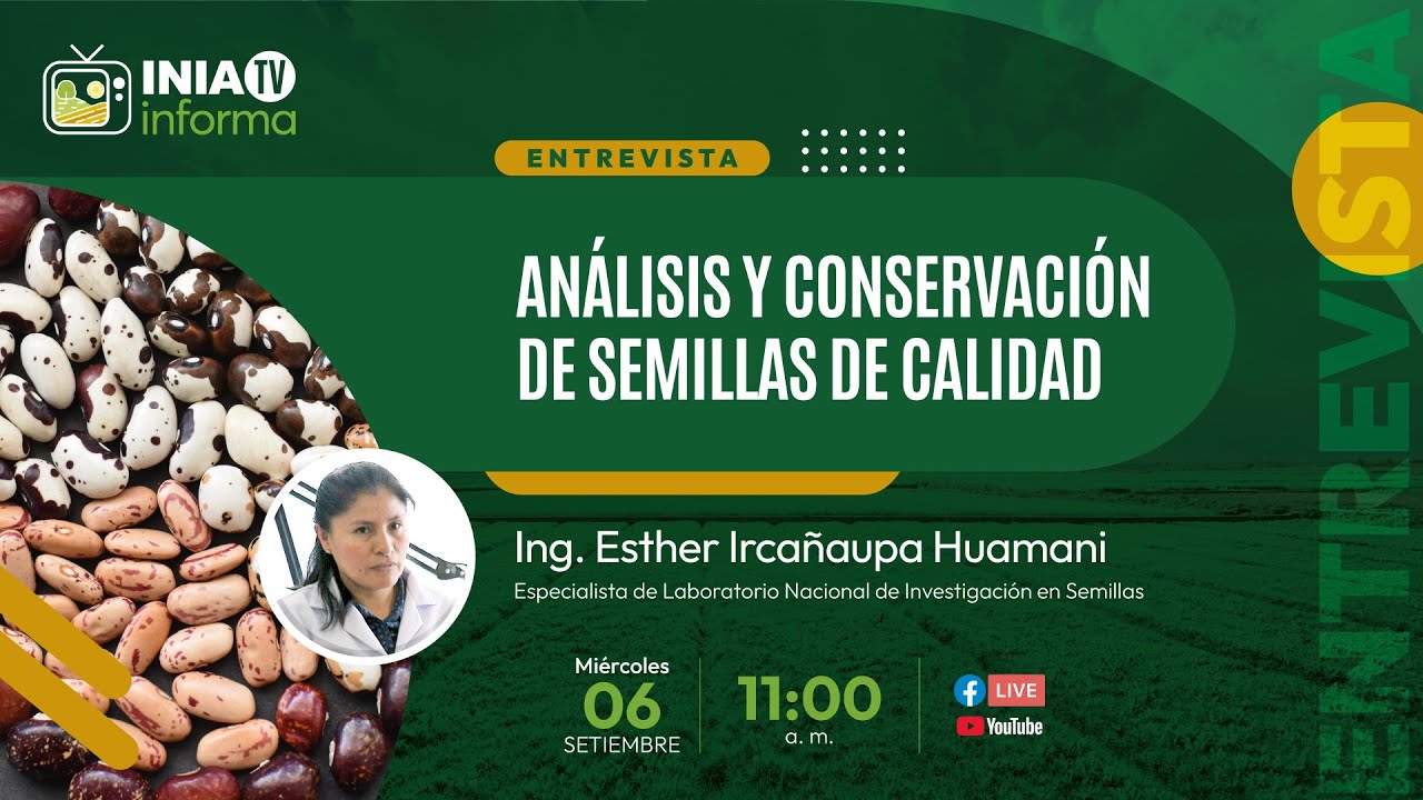 Análisis y conservación de semillas de calidad