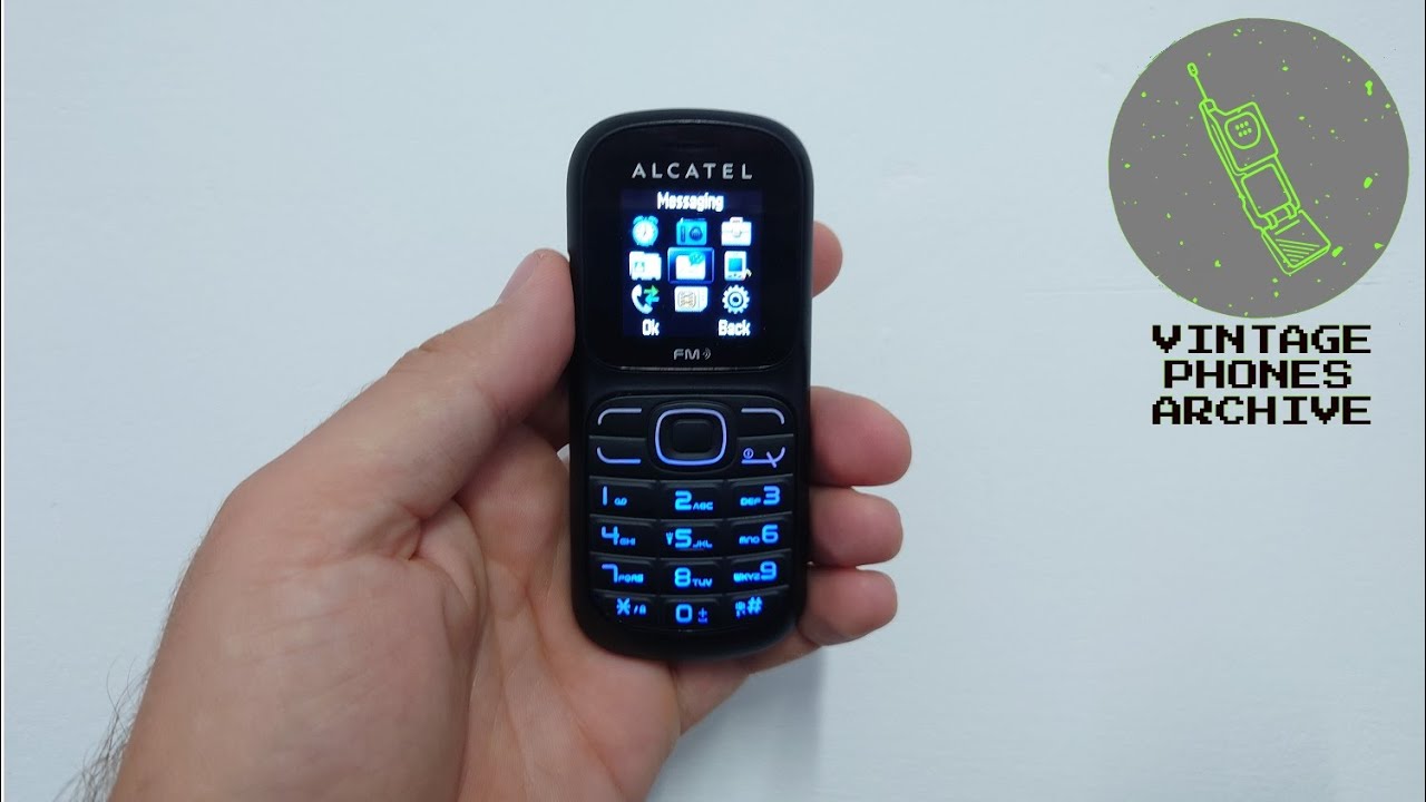 Alcatel One touch 217D Mobile phone menu browse, ringtones, games, wallpapers