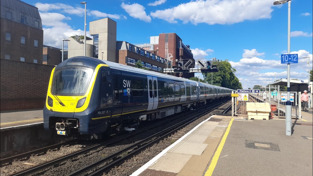 Trains at: Woking (feat. a Class 701) - SWML- 5/8/22