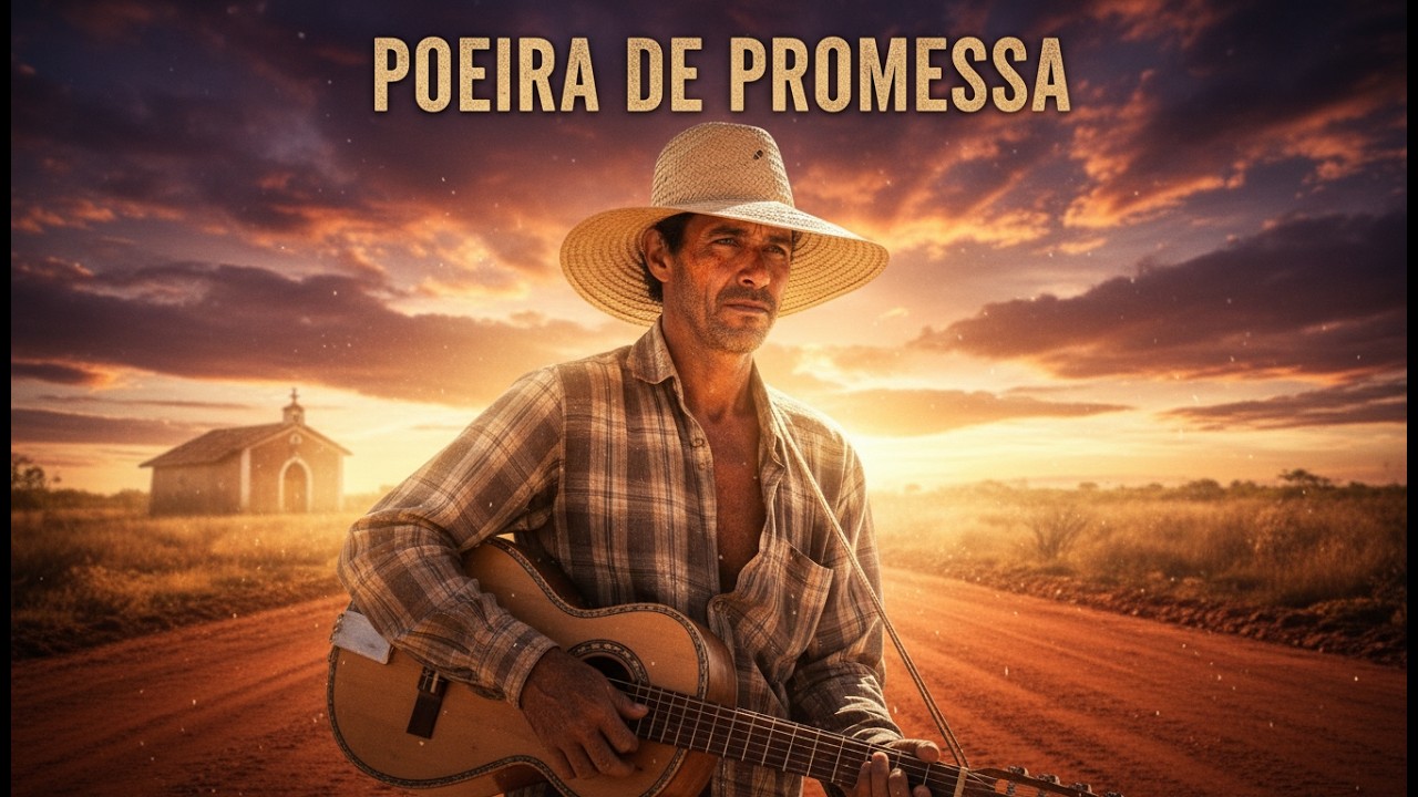 Poeira de Promessa | Moda de Viola de Fé e Romaria no Sertão
