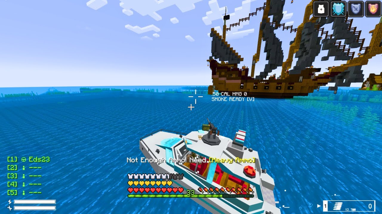 I ATTACKED A Pillager PIRATE SHIP In MINECRAFT