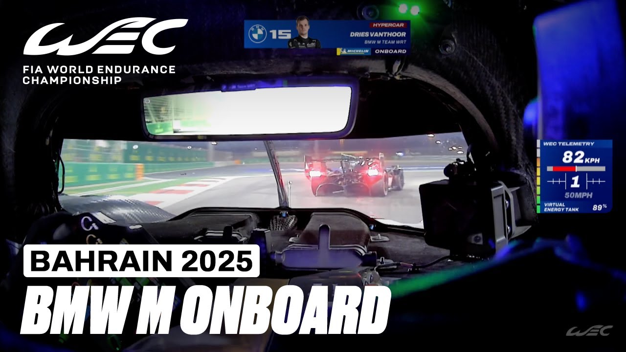 BMW M Hypercar Onboard Lap | Bapco Energies 8 Hours of Bahrain | FIA WEC