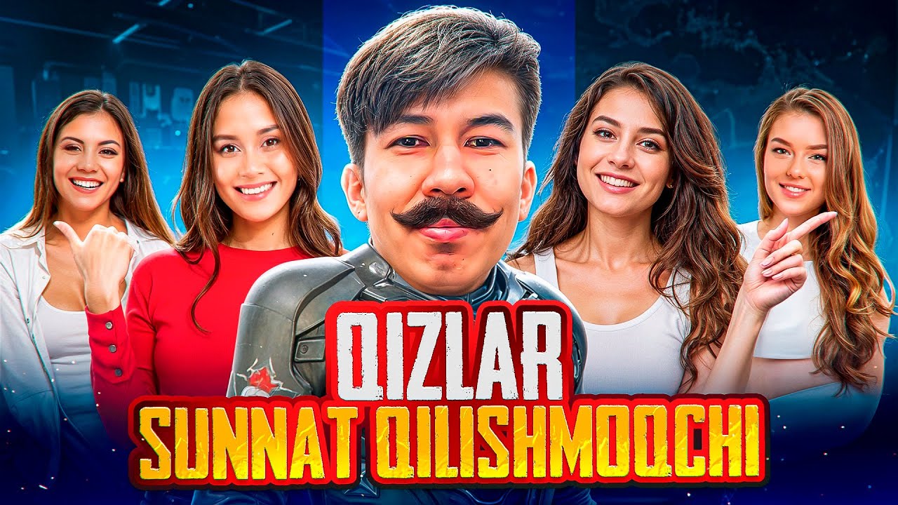 QIZLAR MENI SUNNAT QILADIMI😥😂 1vs3 QIZLARGA QARSHI 😂😂😂😂😂😂 #pranks #pubgmobile