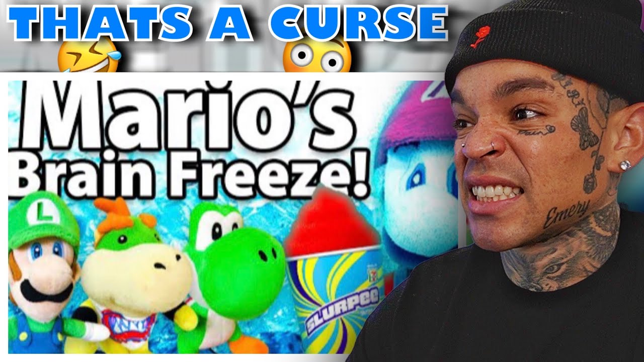 Crazy Mario Bros: Mario's Brain Freeze! [reaction]