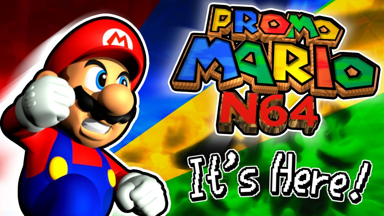 N64 Promo Mario - Official Trailer [Super Smash Bros. Ultimate Mods]