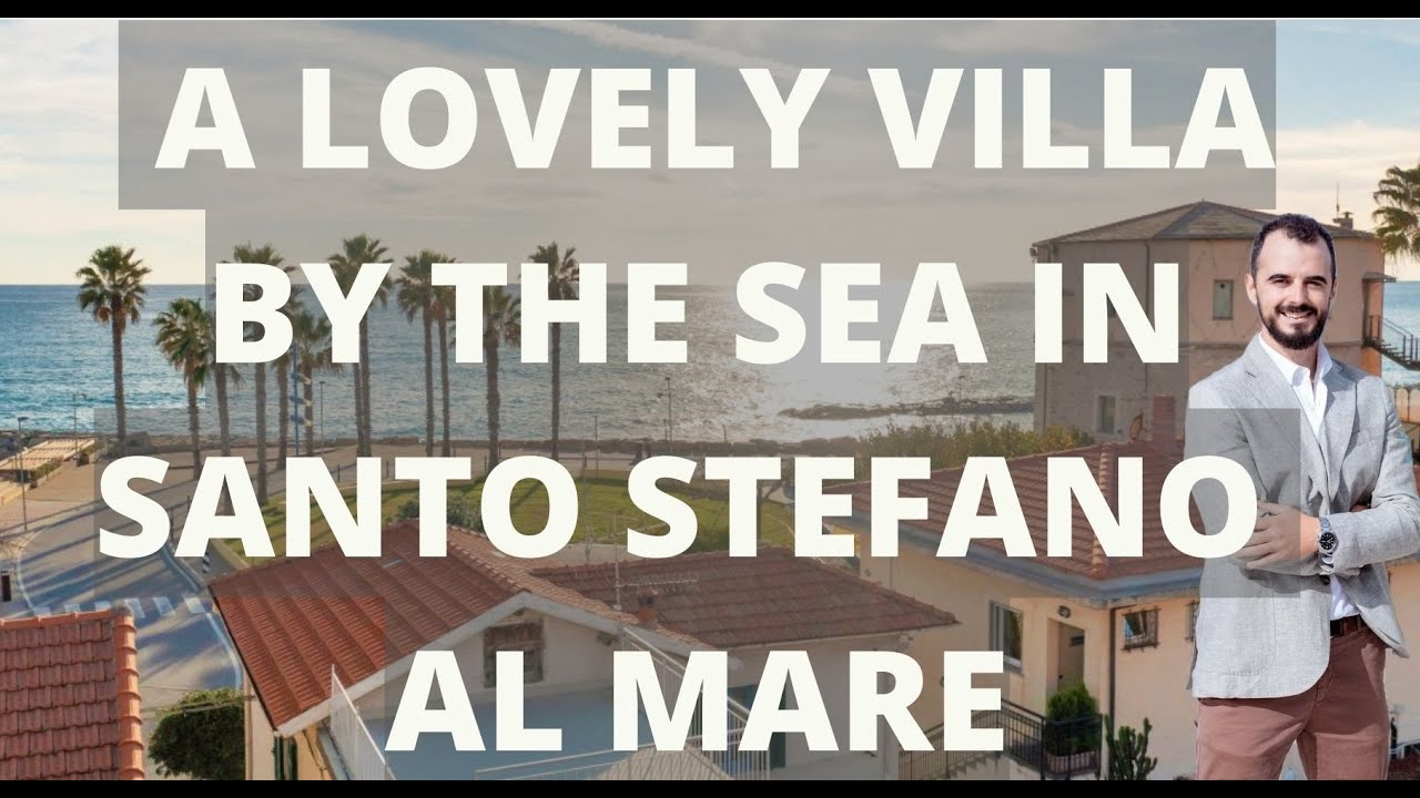 Exclusive Villa Tour in Santo Stefano al Mare by Daniele Barla | LiguriaHomes Casamare - Ref. 7V11