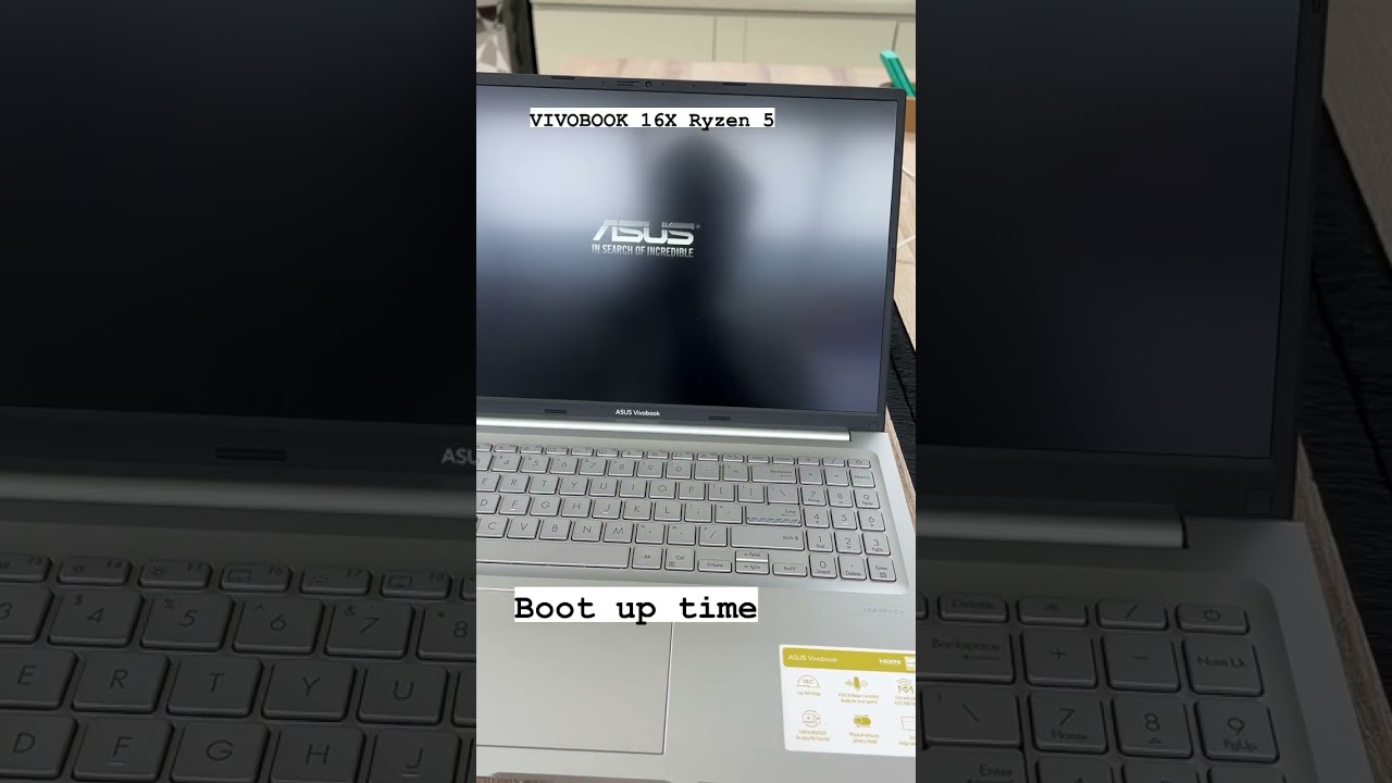 #Asus VIVOBOOK 16x boot up time or shutdown time