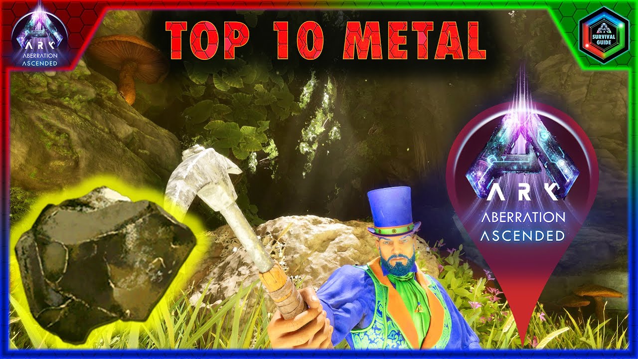 The Top 10 Best Metal Locations in Ark Survival Ascended Aberration