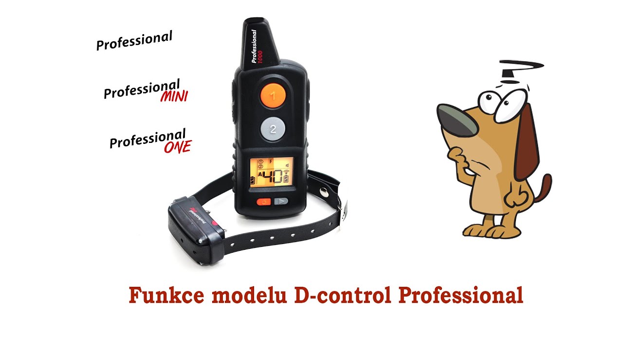 D-control professional - představení funkcí
