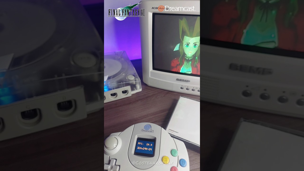 Final Fantasy 7 de PS1 no DREAMCAST? 🔥 