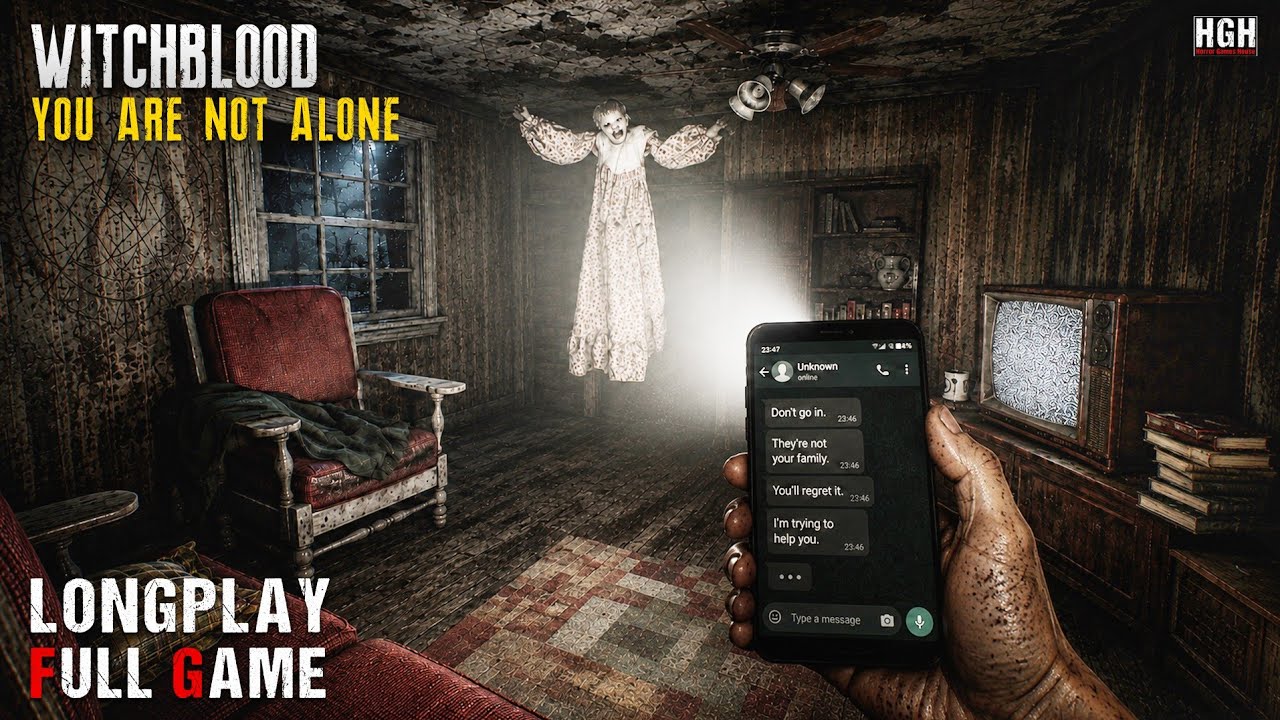 WITCHBLOOD &ndash; I Was Never Alone in This House | FULL GAME Walkthrough Gameplay | No Commentary