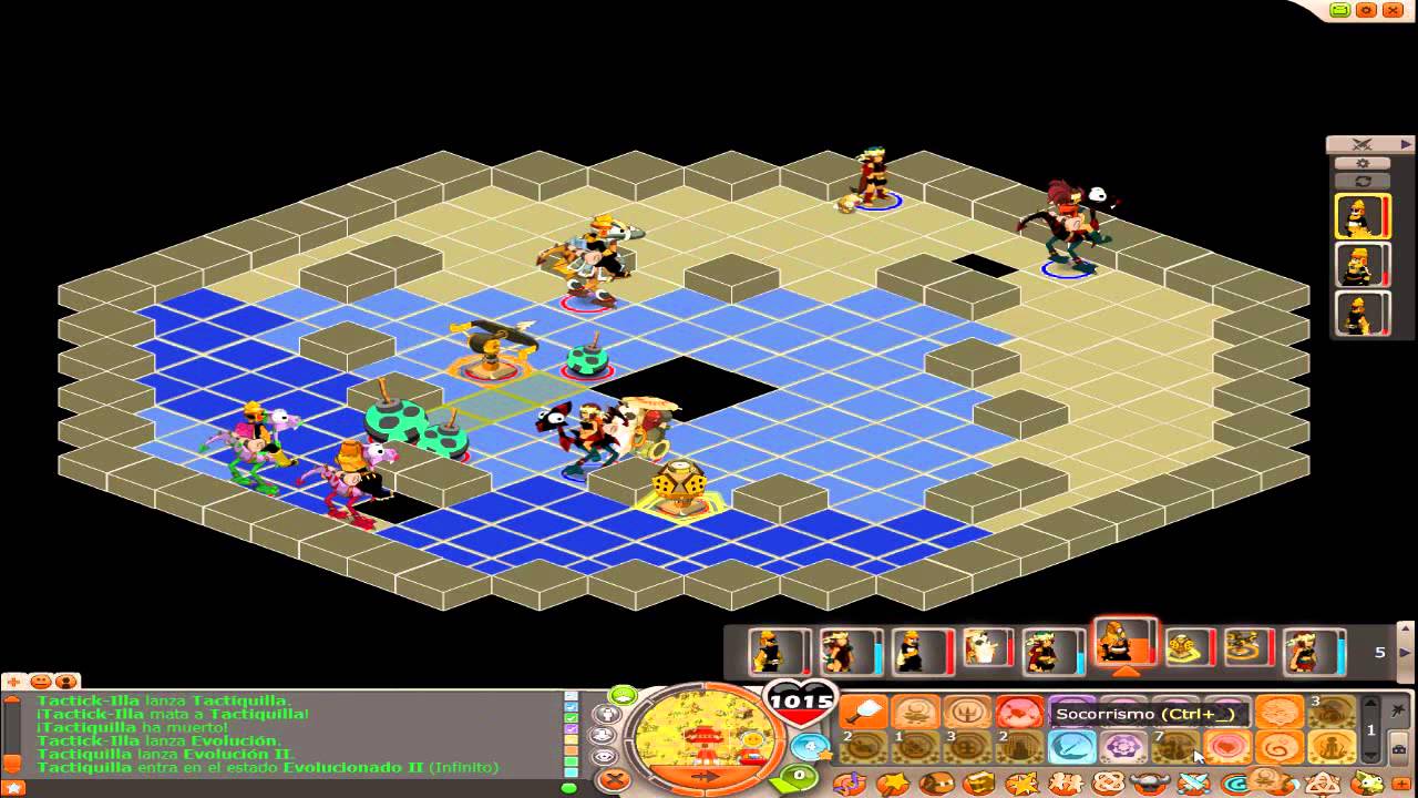 DOFUS - Tactick-trio en koliseo vs equipo full 200!