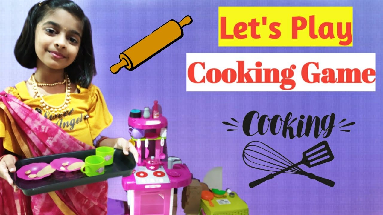 Cooking game video in Hindi Part 3 / Kitchen Set toy / Sweet Vaidehi