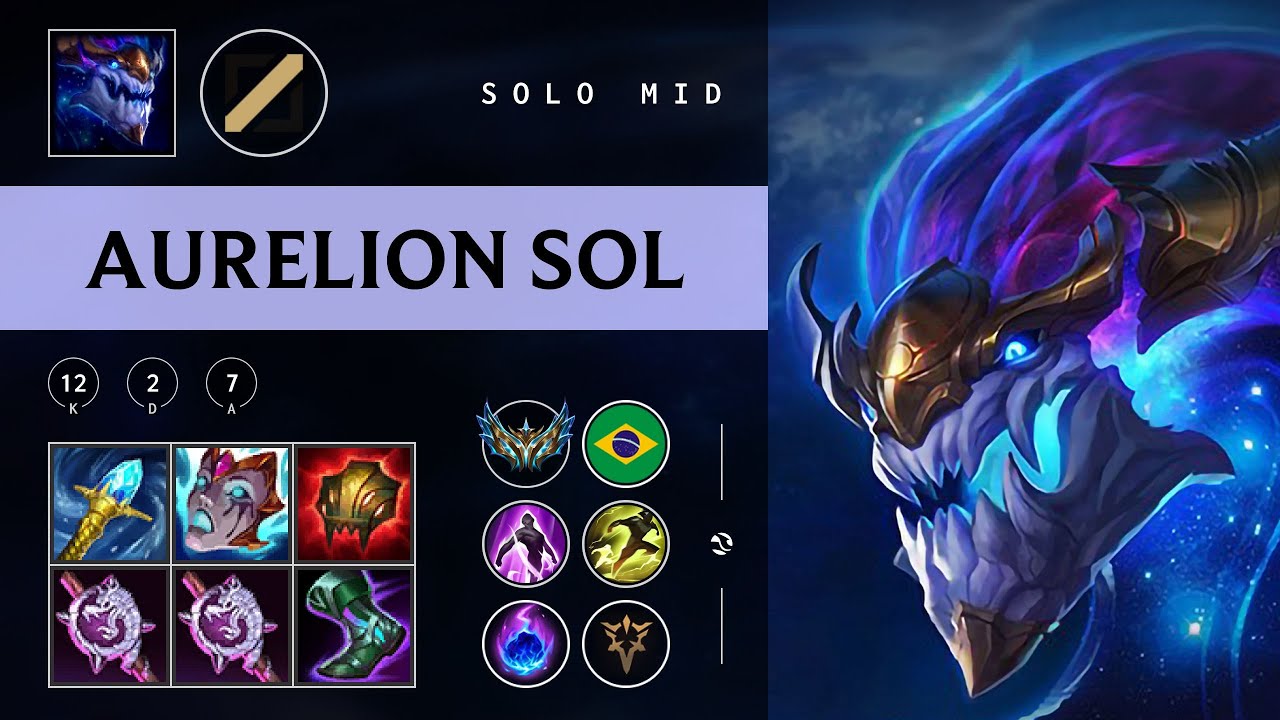 Aurelion Sol Mid vs Kassadin - BR Challenger Patch 25.24