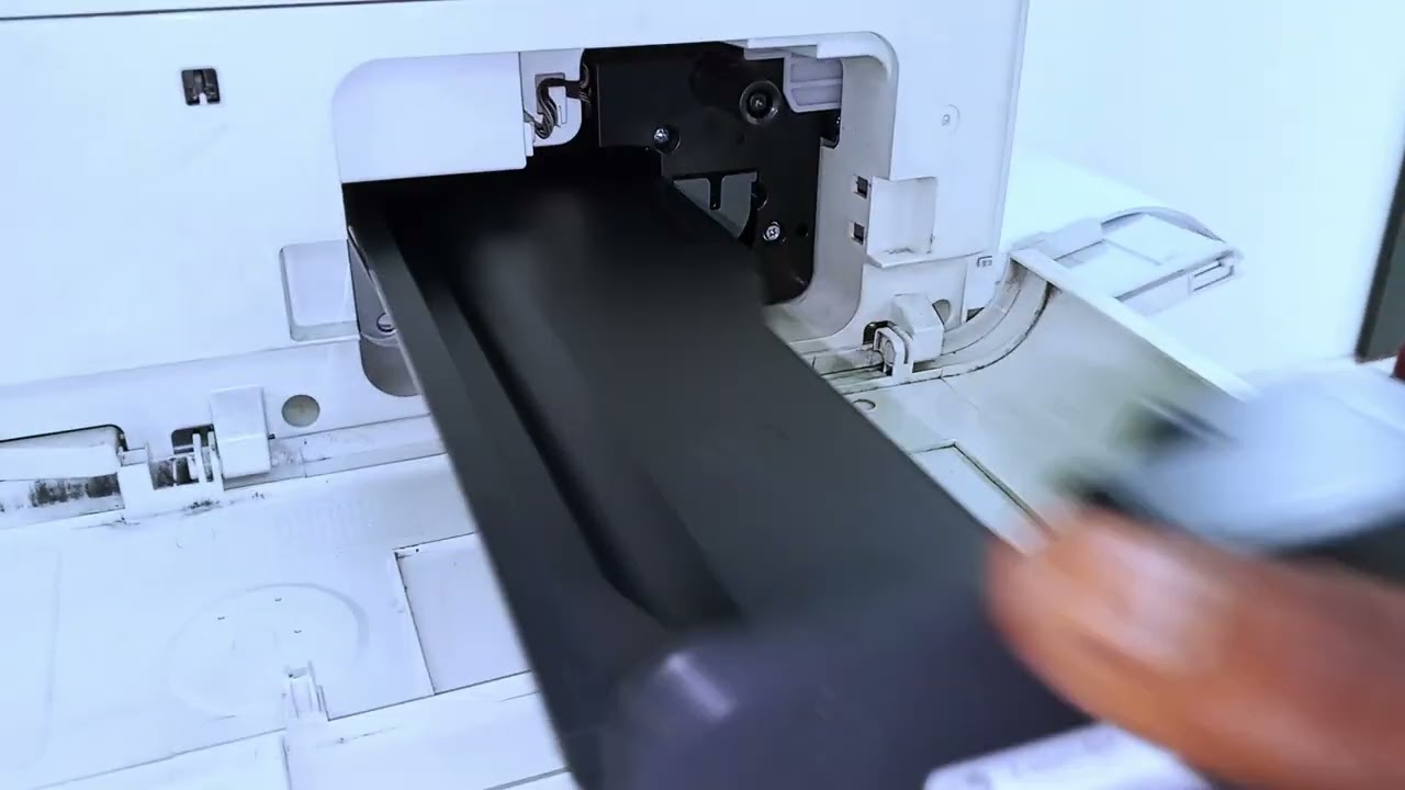 HOW TO CHANGE  TONER IN HP436 LAZERJET  PRINTER