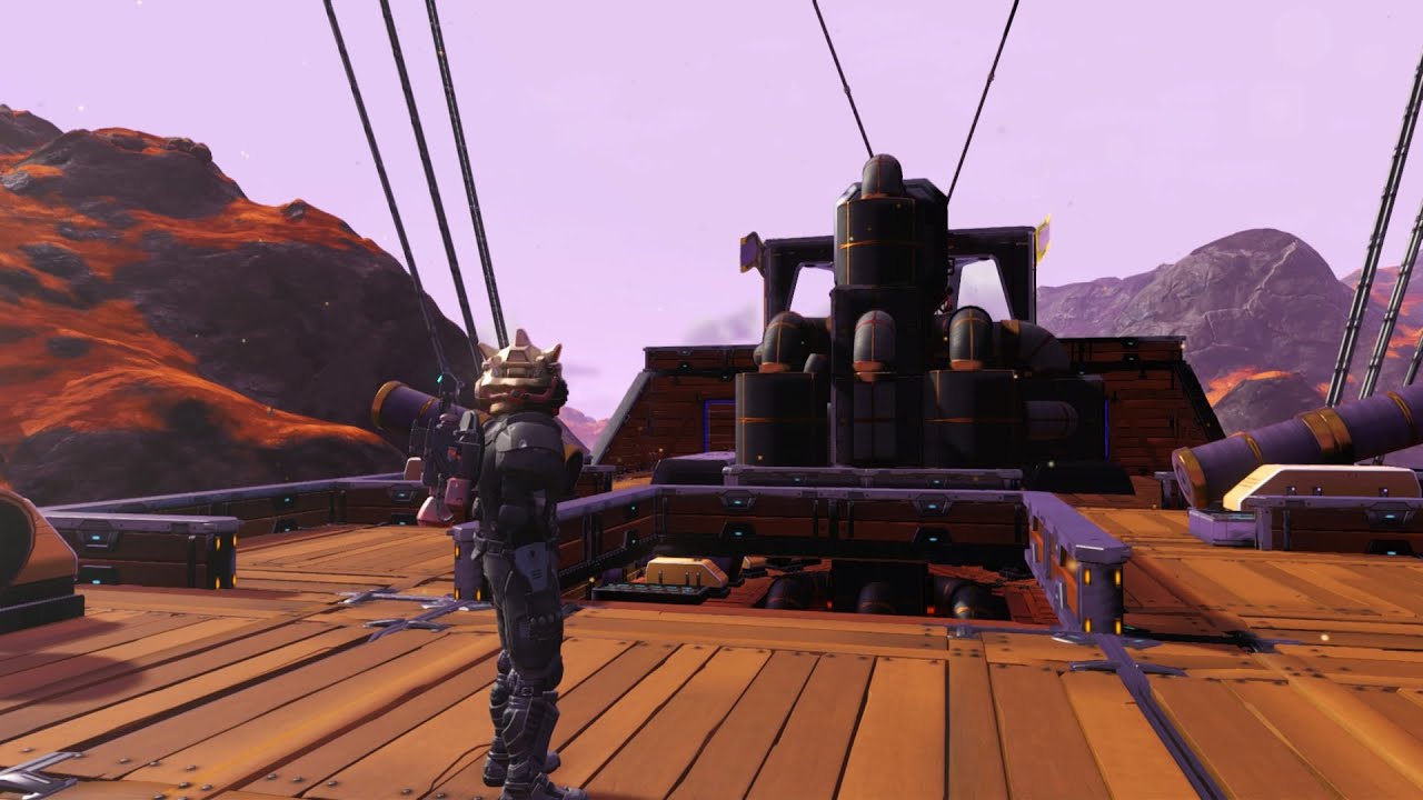 A Scooby Visit:  The Airship 'Highwind'