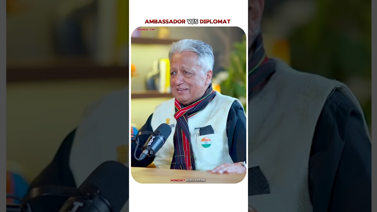 difference between ambassador and diplomat 🎓 deepak vohra #trp #deepakvohra #ambassador #motivation