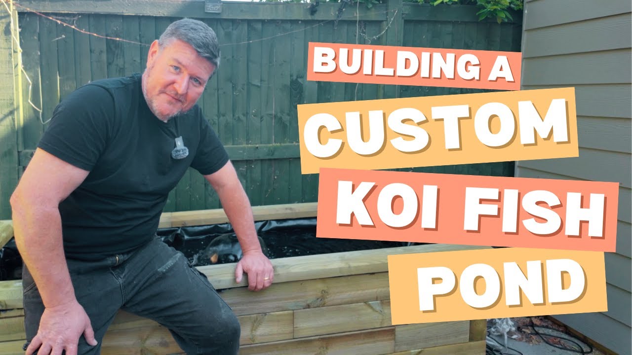 How to Build an Above Ground Fish Pond the Easy Way