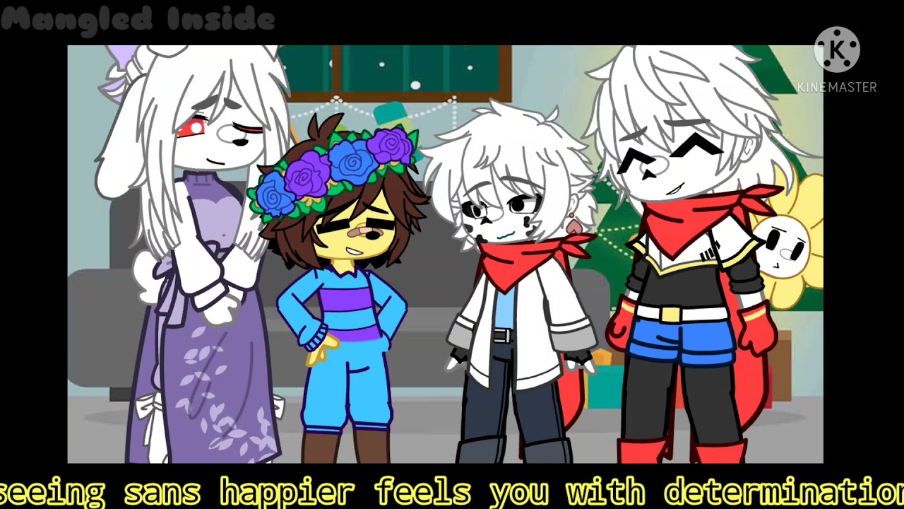 Sans turns into his past self| |+drawings| |GC| |Mangled Inside|