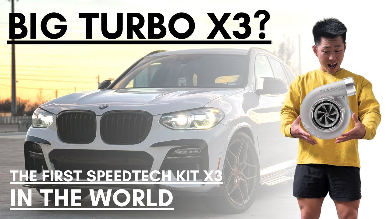 i installed a BIG TURBO on my BMW X3 (B58)
