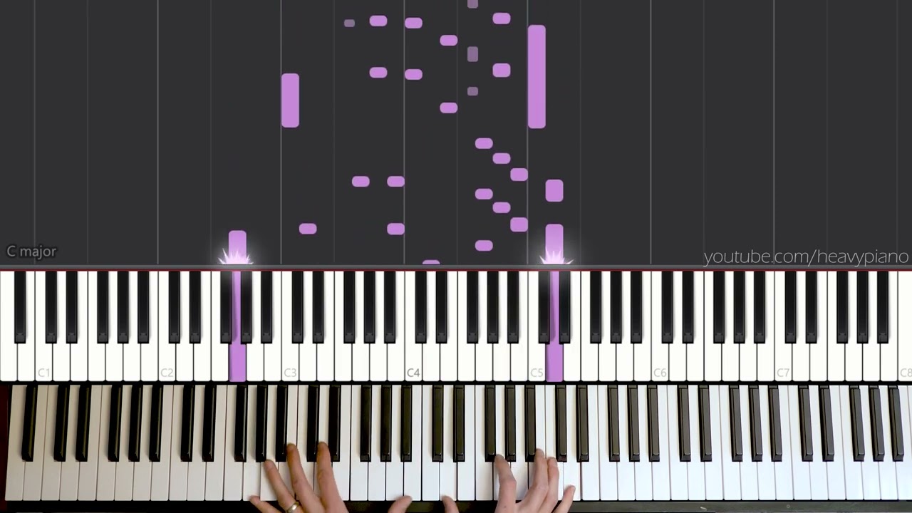 Jacques Brel - Ne Me Quitte Pas Piano Synthesia Cover