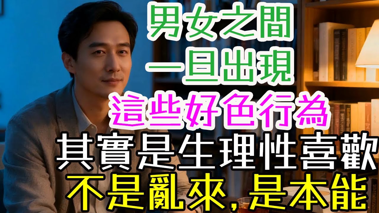 男女之間一旦出現這些「好色」行為，其實是生理性喜歡！不是亂來，是本能！#女人 #男人 #占便宜 #假愛 #真心 #套路 #辨識 #保護自己 #主動 #付出 #信任 #防備 #資源 #金錢 #關心 #