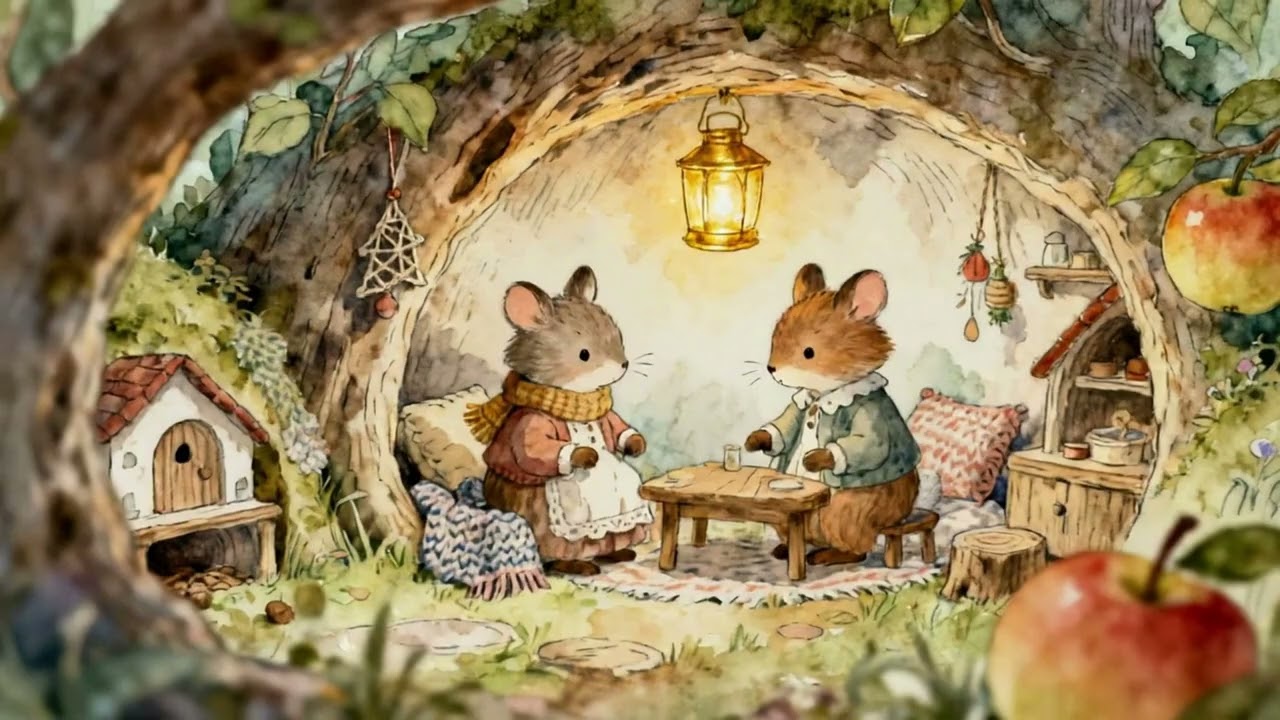 Moonlit Woodland Tea Party | Gentle Storybook Music for Rest & Wonder