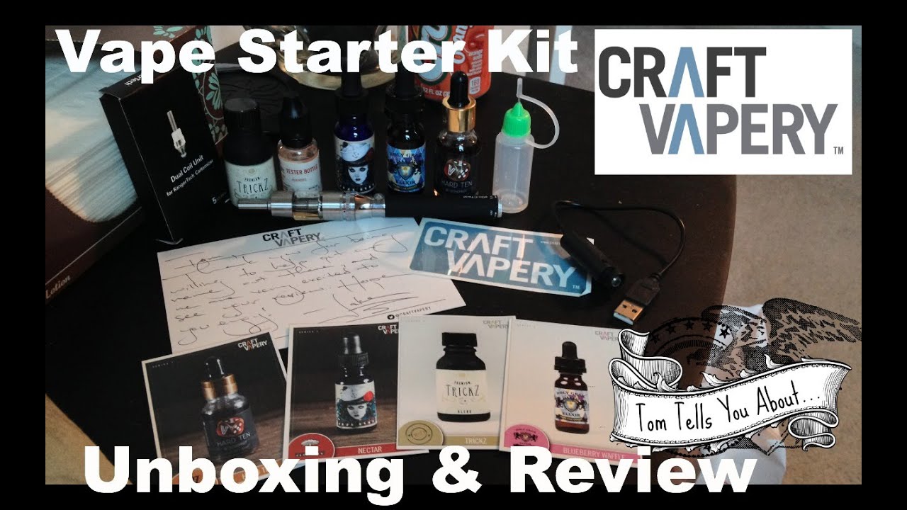Craft Vapery Starter Kit Unboxing and Review
