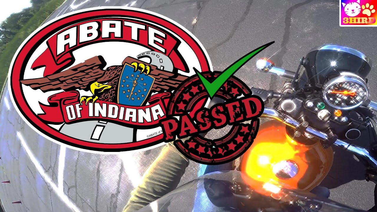 ABATE of Indiana Rider Safety Course - HOW TO PASS!