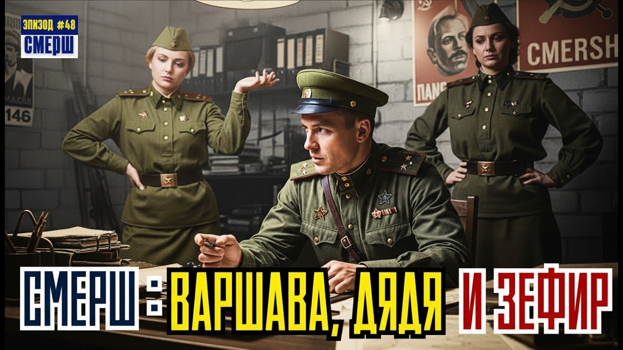 СМЕРШ: Драма Разведки | ЭПИЗОД №48 | Почему Пропал Зефир и Кто такой Дядя?