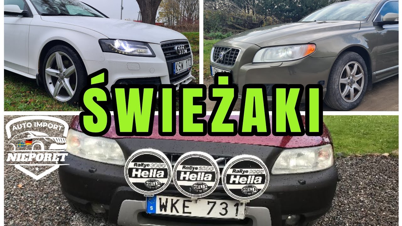 Przedsprzedaż ‼️ AUDI A4 B8 QUATTRO ✅️ VOLVO V70 2.5T ✅️ VOLVO XC70 D5 Manual ✅️
