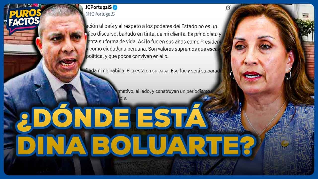 ¿Dónde está Dina Boluarte? Esto dice el abogado de la exmandataria | SEGMENTO #PurosFactos