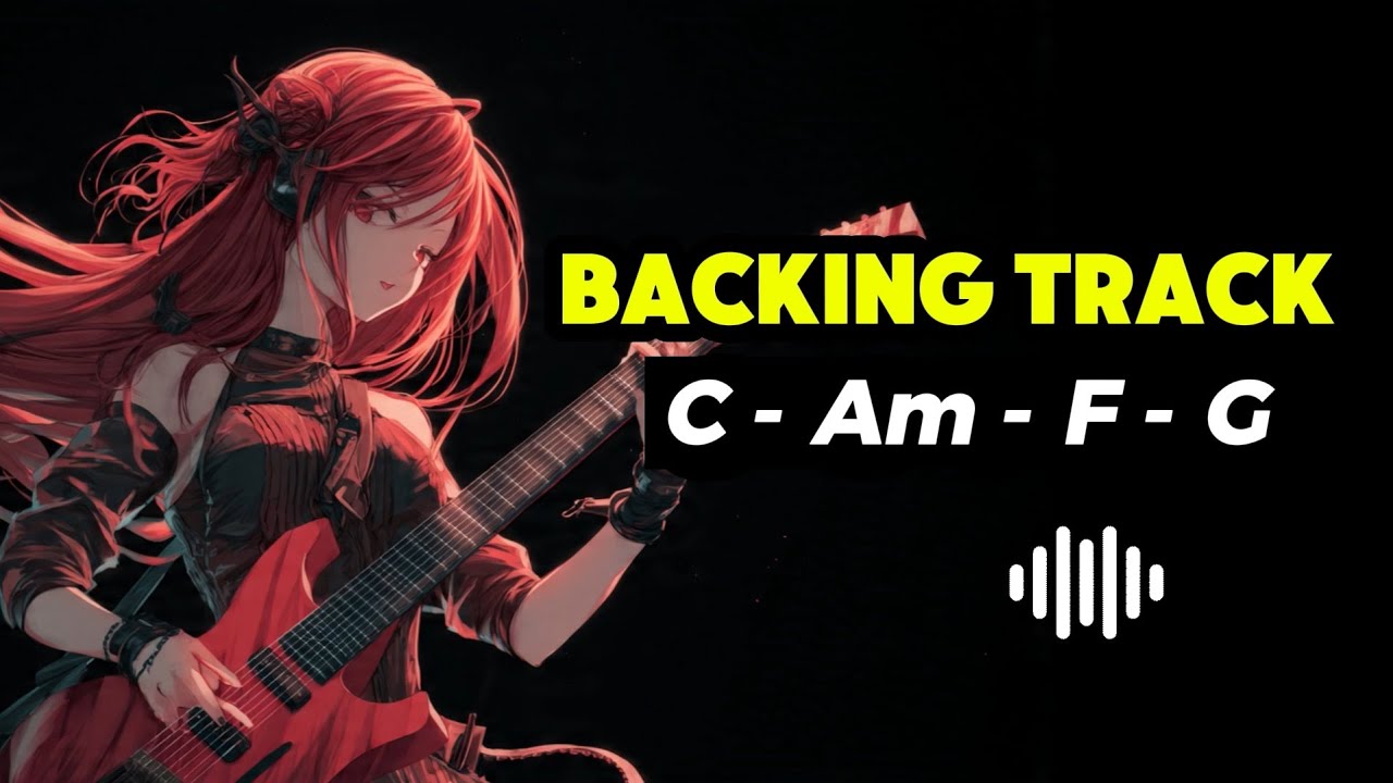 C Major Guitar Backing Track – Pop Rock Jam Track for Solo Practice