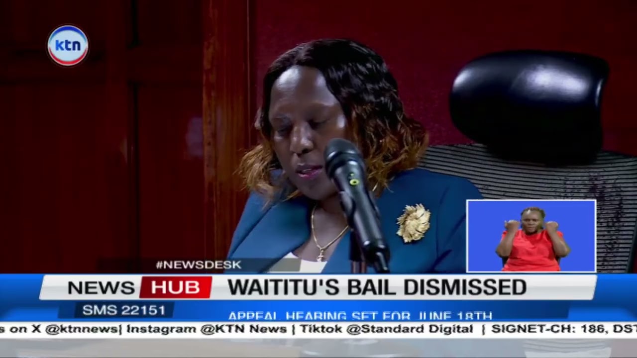 Waititu to remain at Kamiti Maximum Security Prison after High Court rejects his second bail appeal
