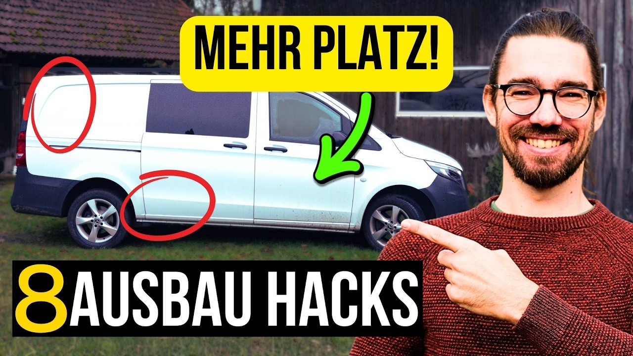Camper Ausbau STAURAUM Ideen | L&ouml;sungen f&uuml;r mehr Platz im VW T5/6, Vito