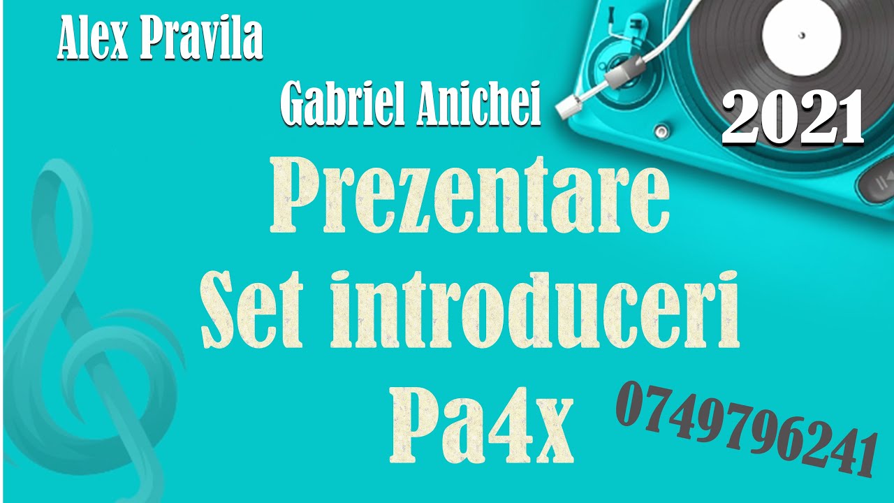 Prezentare Set Korg Pa4x intro Alex Pravila & Gabi Anichei 2021  👉(0749 796 241)👈
