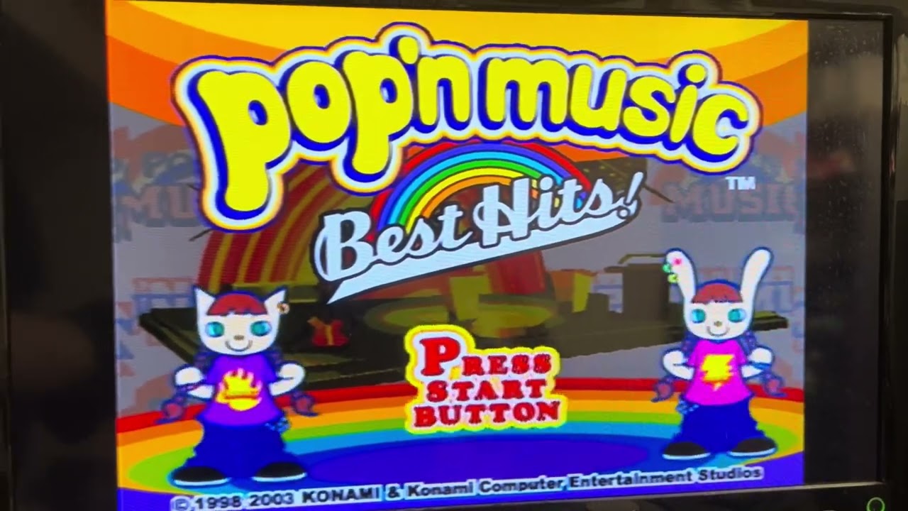 【BEST HITS!は発売から23年】pop'n music BEST HITS! Opening & Title