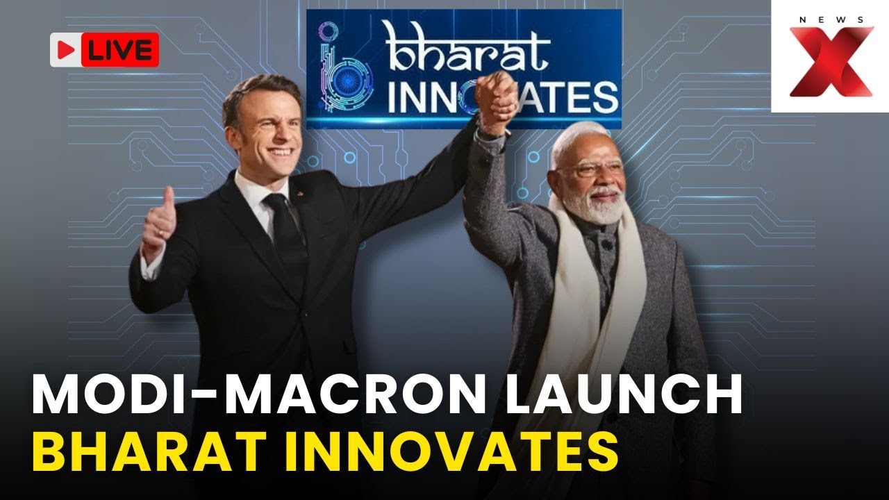 LIVE: PM Modi And Macron Launch Bharat Innovates Event In France With Global Startups | NewsX