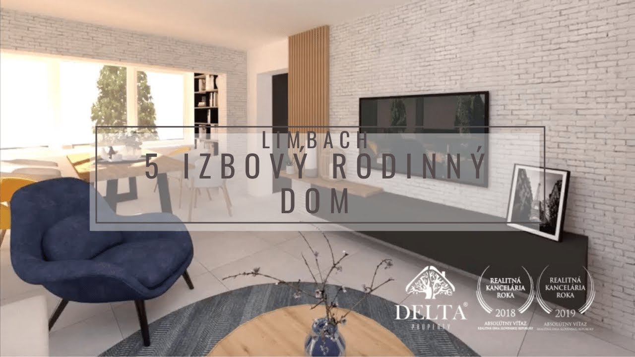 5 izbový rodinný dom na úpätí Malých Karpát, Limbach