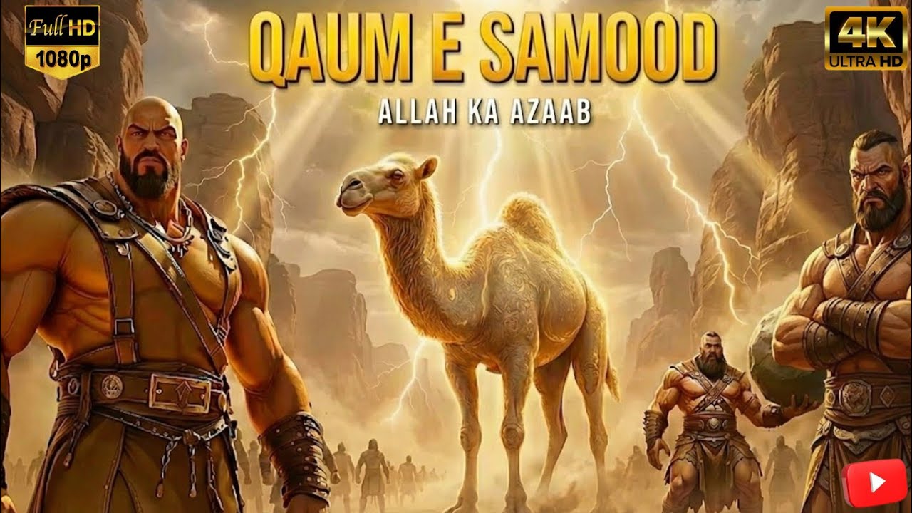 Qaum-e-Samood Par Allah Ka Azab | Ai Movie | Story Of Saleh (A.S)