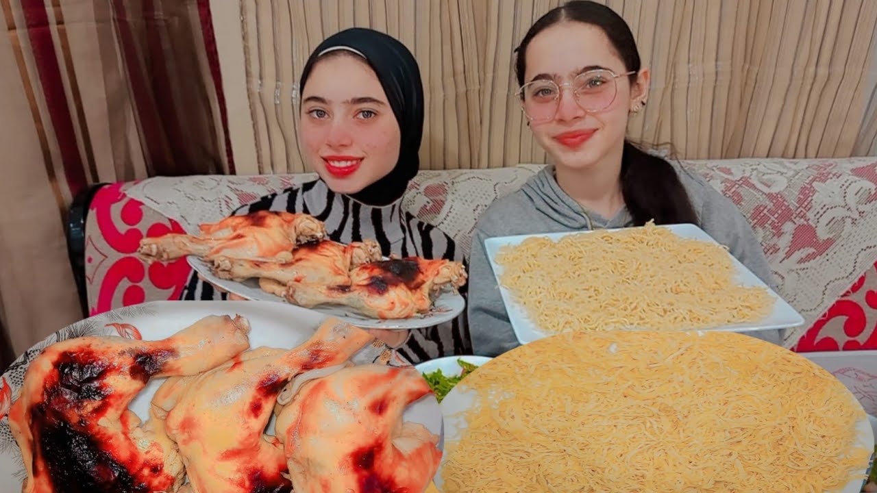 👑🔥 تحدي الأميرات 💯على المخروطة 🍜الشرقية + أوراك دجاج🐓 في الفرن | مين هتكسب؟ 🐓