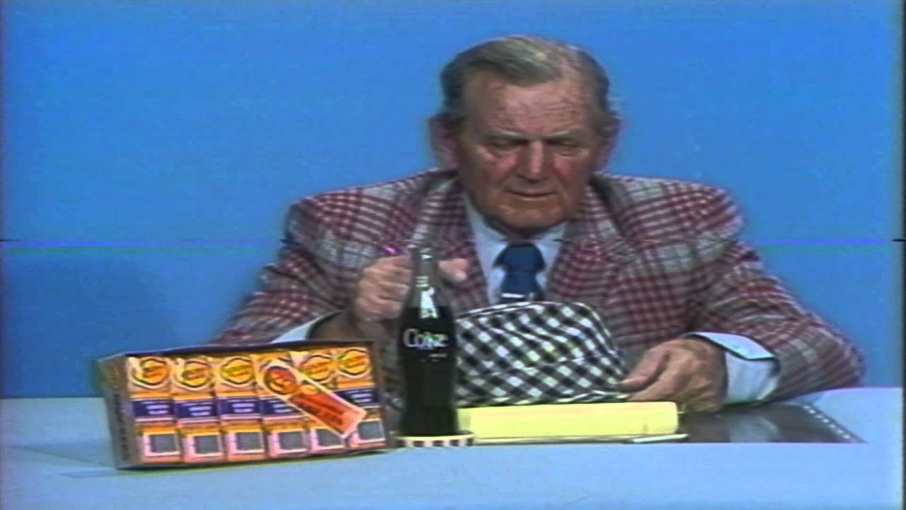 Scene from the Coach Bryant Show.  October 26, 1980