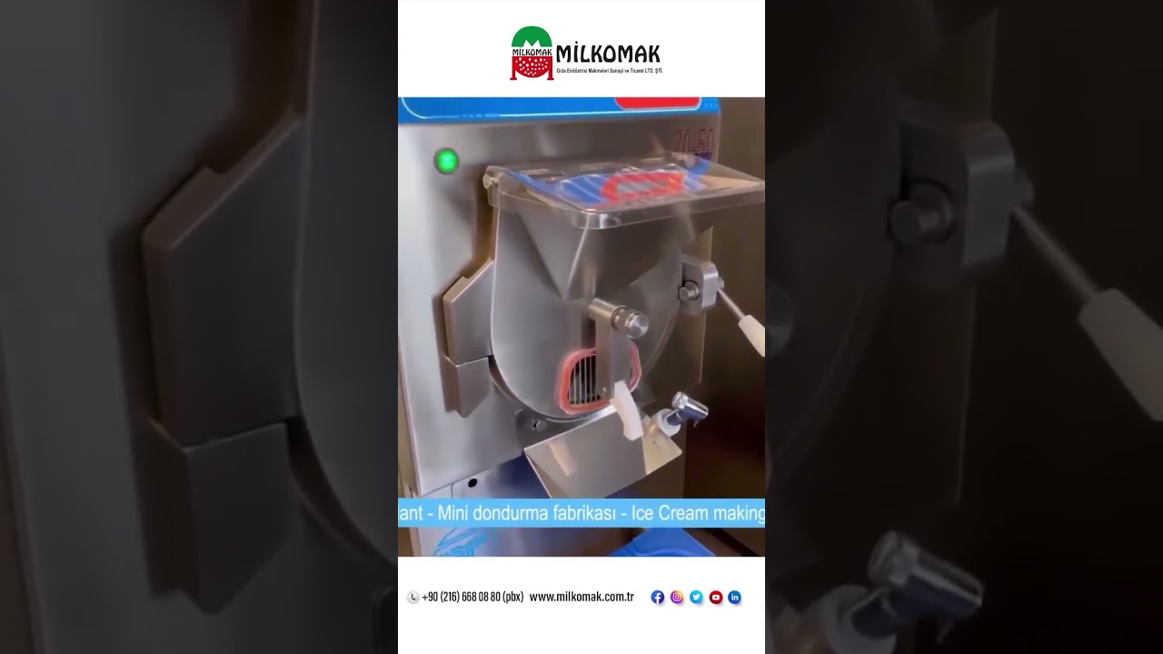 Dondurma yapma ekipmanları / Gelato making equipment - ice cream making equipment