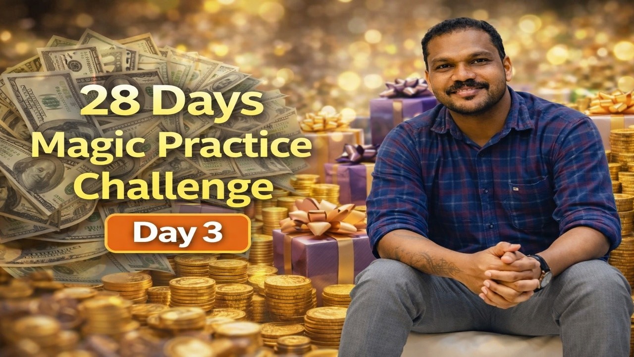 28 Days Magic Practice Day 3 | Magic Relationship | Gratitude Healing Malayalam