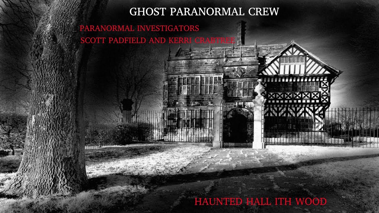 Ghost Paranormal Crew Exploring - Hall ith wood