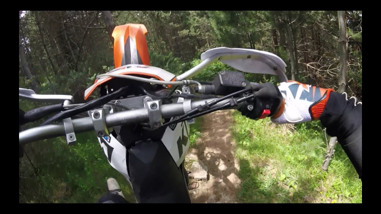 Heavyweight lifting on K1 Trail - KTM 690 R